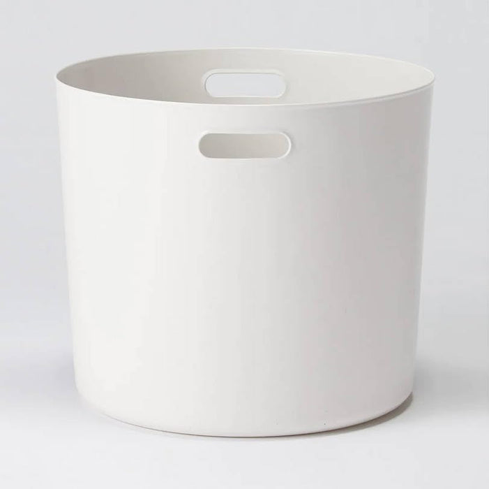 Muji Round Deep Case 36x32cm Soft Polyethylene Storage Organizer