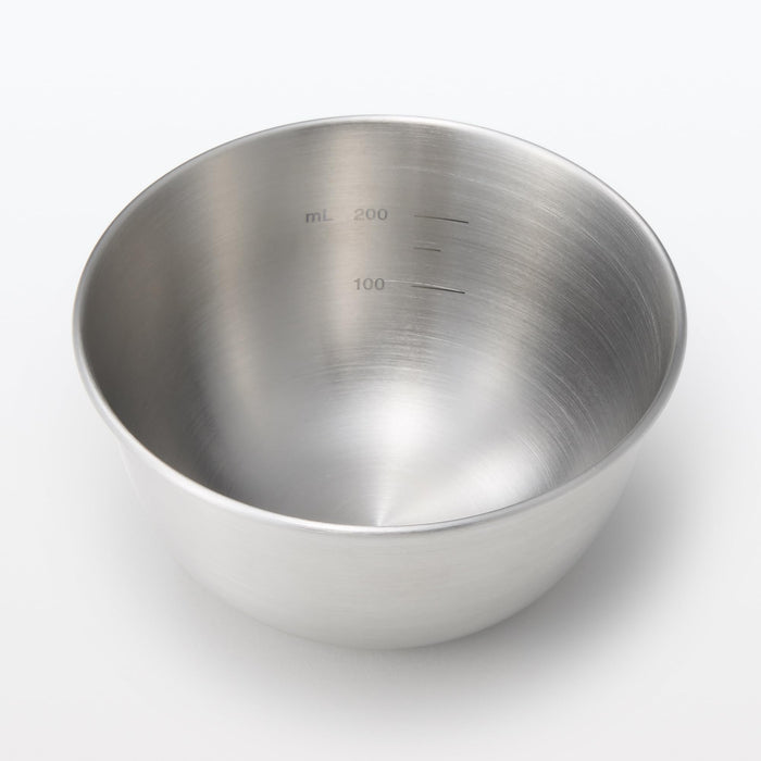 Muji Stainless Steel Bowl XXS Silver 84376276 - Durable & Compact Design