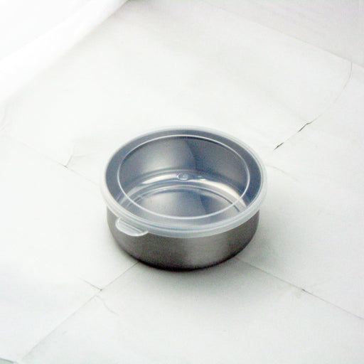 Nagao 10cm Round Airtight Stainless Steel Storage Container with Lid-Kiichin - The #1 Place for Japanese Goods in Your Hand!
