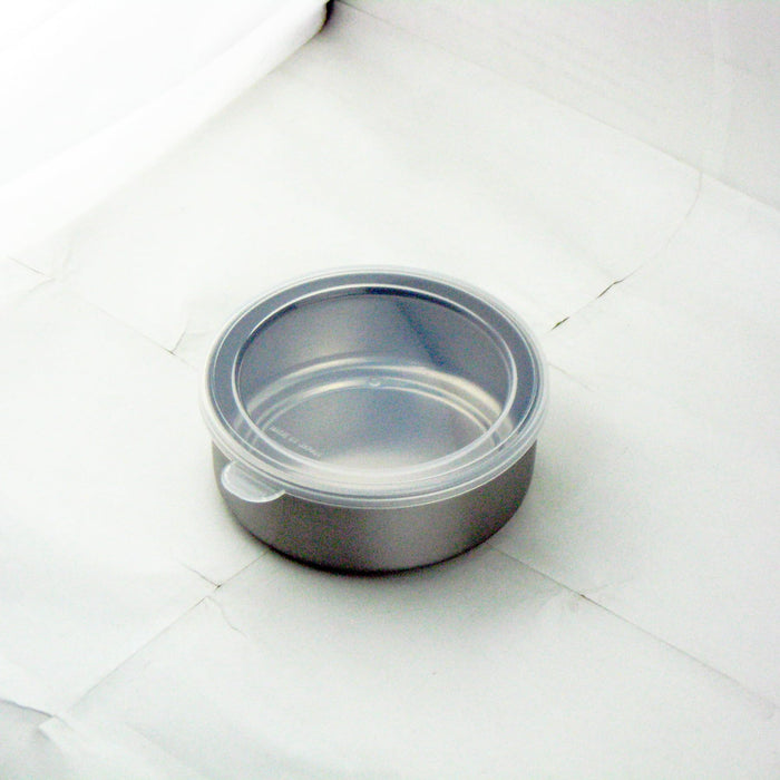 Nagao 12cm Round Stainless Steel Airtight Storage Container with Lid-Kiichin - The #1 Place for Japanese Goods in Your Hand!