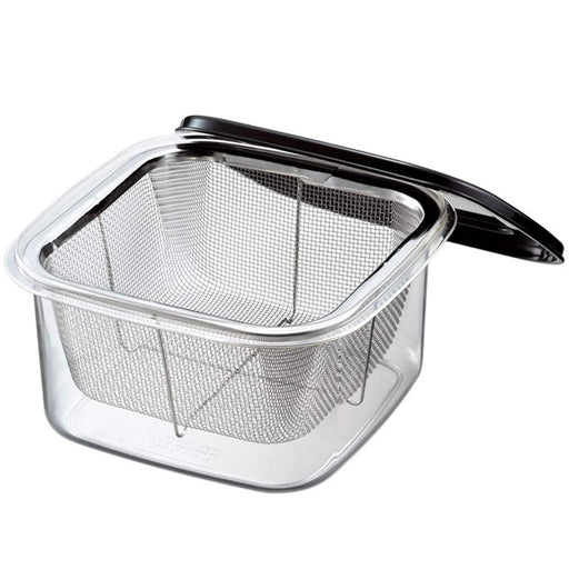 Nagao Tsubame Sanjo High Heat Storage Container 18cm Colander Lid Japan-Kiichin - The #1 Place for Japanese Goods in Your Hand!