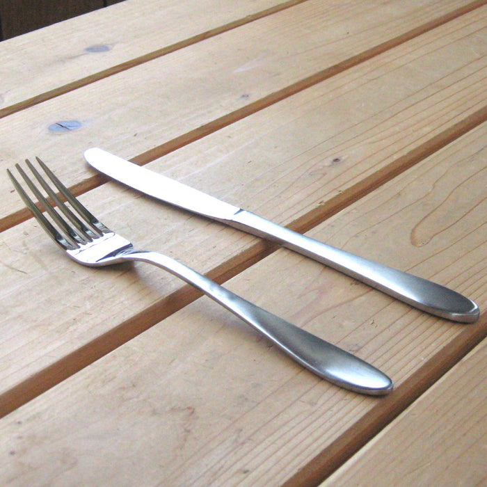 Nagao Tsubame Sanjo Steak Knife Fork Set 18-0 Stainless Steel Japan Made-Kiichin - The #1 Place for Japanese Goods in Your Hand!