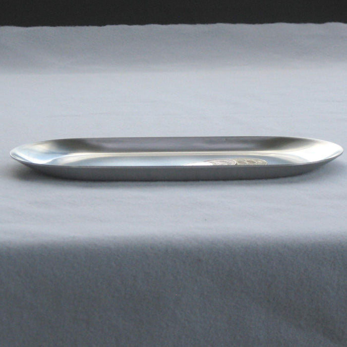 Nagao Tsubame Sanjo Oval Stainless Steel Tray 17.7Cm Made in Japan-Kiichin - The #1 Place for Japanese Goods in Your Hand!