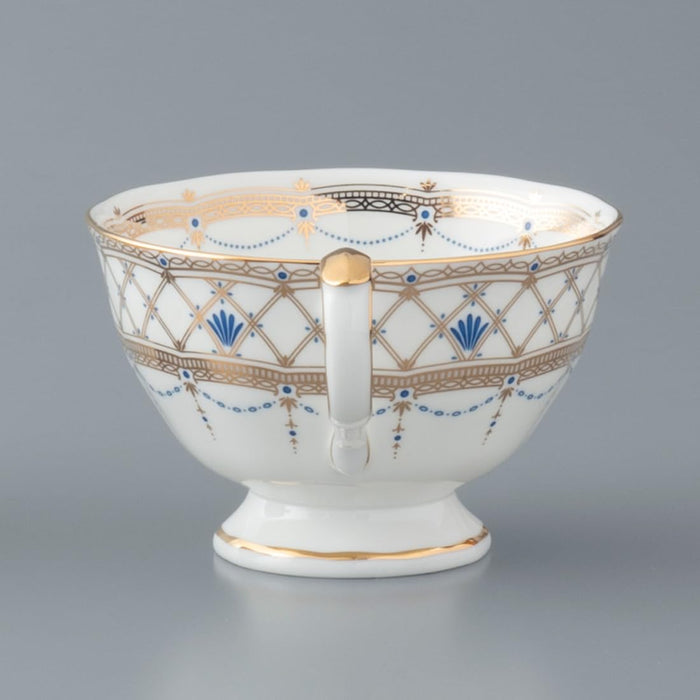 Narumi Prima Donna 210cc Gold Cup and Saucer - Elegant Gift Made in Japan