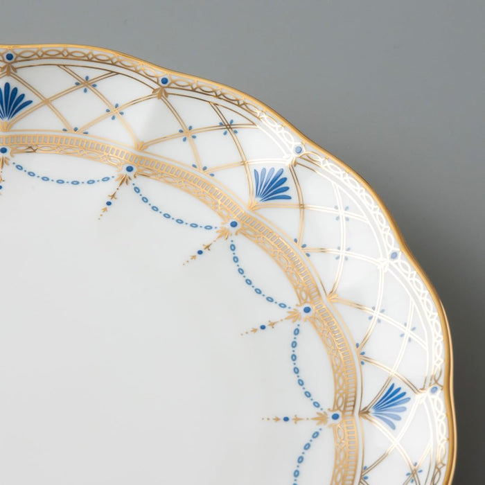 Narumi Prima Donna Elegant 19cm Gold Cake Plate Made in Japan Gift Boxed