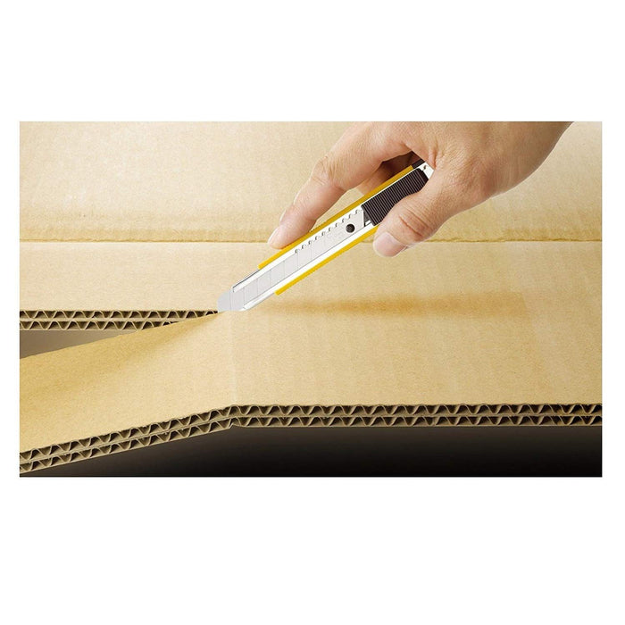 Olfa Universal Thick Type M Cutter in Yellow Model 203Bsy - Olfa (Olfa)-Kiichin - The #1 Place for Japanese Goods in Your Hand!