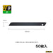 Olfa Small Special Black Cutter Spare Blades 50 Pieces BB50K-Kiichin - The #1 Place for Japanese Goods in Your Hand!