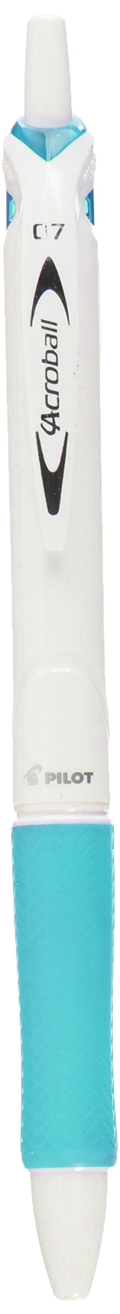 Pilot Acroball 150 Fine Point Knock Ballpoint Pen Emerald Green Body White-Kiichin - The #1 Place for Japanese Goods in Your Hand!