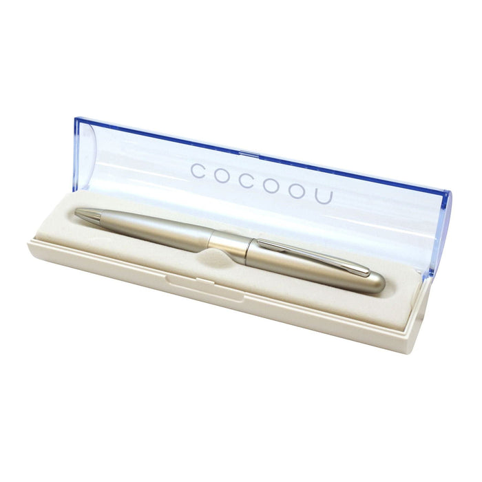 Pilot Cocoon BCO-150R-S Silver Ballpoint Pen by Pilot Brand-Kiichin - The #1 Place for Japanese Goods in Your Hand!