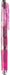 Pilot Delful Double Knock Mechanical Pencil 0.5mm Transparent Pink - HDF-50R-TP-Kiichin - The #1 Place for Japanese Goods in Your Hand!