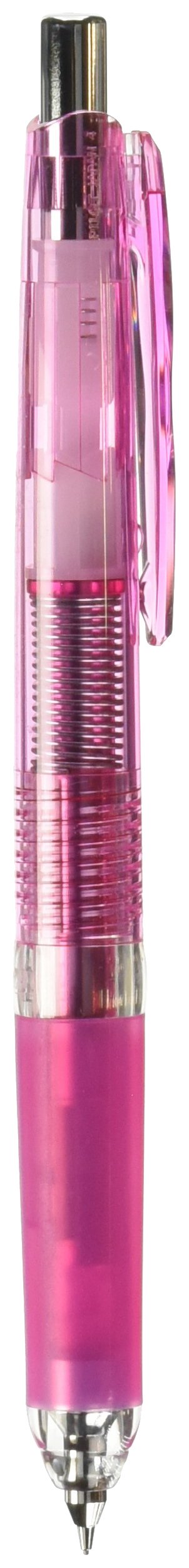 Pilot Delful Double Knock Mechanical Pencil 0.5mm Transparent Pink - HDF-50R-TP-Kiichin - The #1 Place for Japanese Goods in Your Hand!