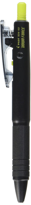 Pilot Downforce 0.7mm Black Body Ballpoint Pen with Black Ink (BDW-40F-B)-Kiichin - The #1 Place for Japanese Goods in Your Hand!