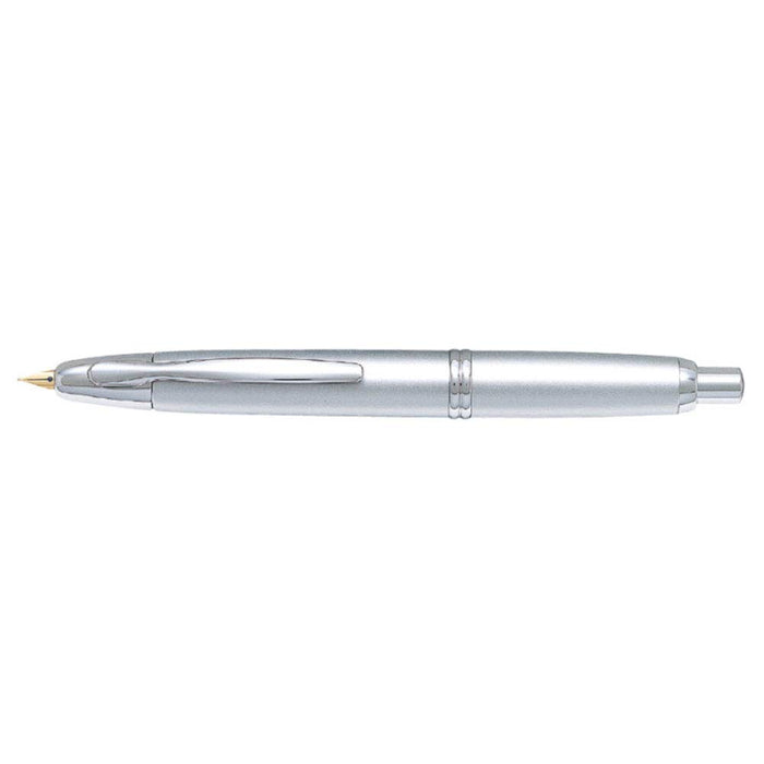 Pilot Capless Medium Point Silver Fountain Pen Model FCN-1MR-SM-Kiichin - The #1 Place for Japanese Goods in Your Hand!