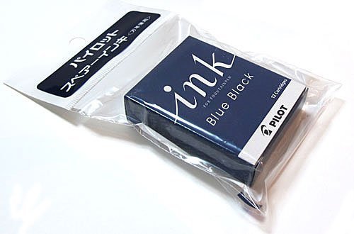 Pilot Blue-Black Fountain Pen Ink Cartridges Pack of 12 PIRF12SBB-Kiichin - The #1 Place for Japanese Goods in Your Hand!