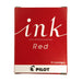 Pilot Fountain Pen Red Ink Cartridge 12 Pieces - Pilot IRF12SR-Kiichin - The #1 Place for Japanese Goods in Your Hand!