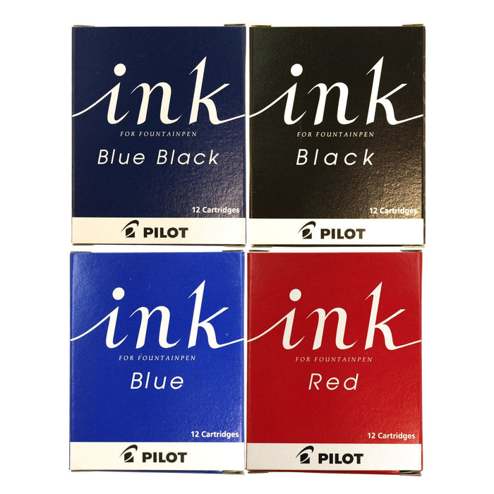 Pilot Fountain Pen Red Ink Cartridge 12 Pieces - Pilot IRF12SR-Kiichin - The #1 Place for Japanese Goods in Your Hand!