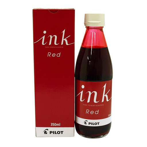 Pilot Fountain Pen Ink350R High-Quality 350ml Red Ink by Pilot-Kiichin - The #1 Place for Japanese Goods in Your Hand!