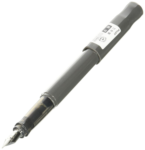 Pilot Kakuno F Gray FKA1SRGYF High-Quality Pilot Fountain Pen-Kiichin - The #1 Place for Japanese Goods in Your Hand!