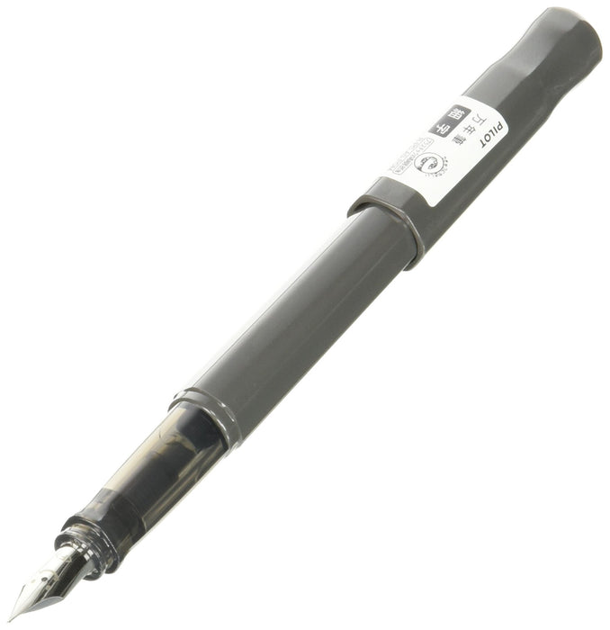 Pilot Kakuno F Gray FKA1SRGYF High-Quality Pilot Fountain Pen-Kiichin - The #1 Place for Japanese Goods in Your Hand!