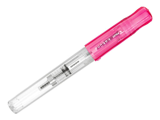 Pilot Kakuno Extra Fine Font Limited Edition Transparent Pink Fountain Pen-Kiichin - The #1 Place for Japanese Goods in Your Hand!