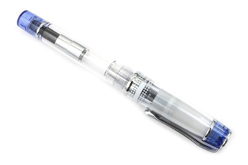 Pilot Prera Colorful Blue Fountain Pen for Calligraphy Transparent Design FPRN350R-TLCM-Kiichin - The #1 Place for Japanese Goods in Your Hand!