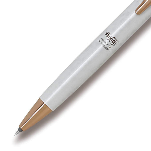 Pilot Frixion Point Knock Biz Marble White Ballpoint Pen - LFPK-3SS4-MAW-Kiichin - The #1 Place for Japanese Goods in Your Hand!