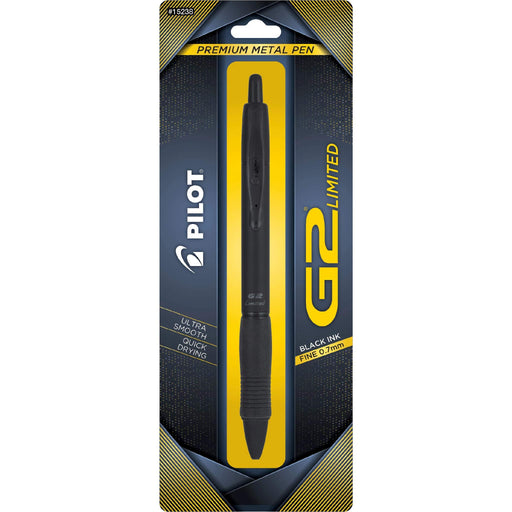Pilot G2 Limited Premium Fine Point Gel Ink Pen Black Ink Matte Black Barrel - 1 Pack-Kiichin - The #1 Place for Japanese Goods in Your Hand!