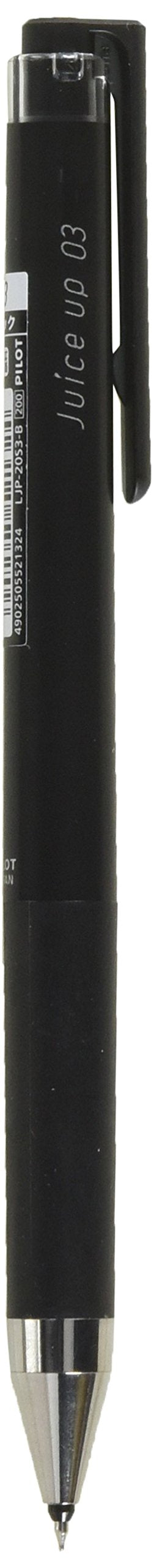 Pilot Ballpoint Pen - Extra Fine Black Gel Ink Knock Juice Up 03 (Ljp-20S3-B)-Kiichin - The #1 Place for Japanese Goods in Your Hand!