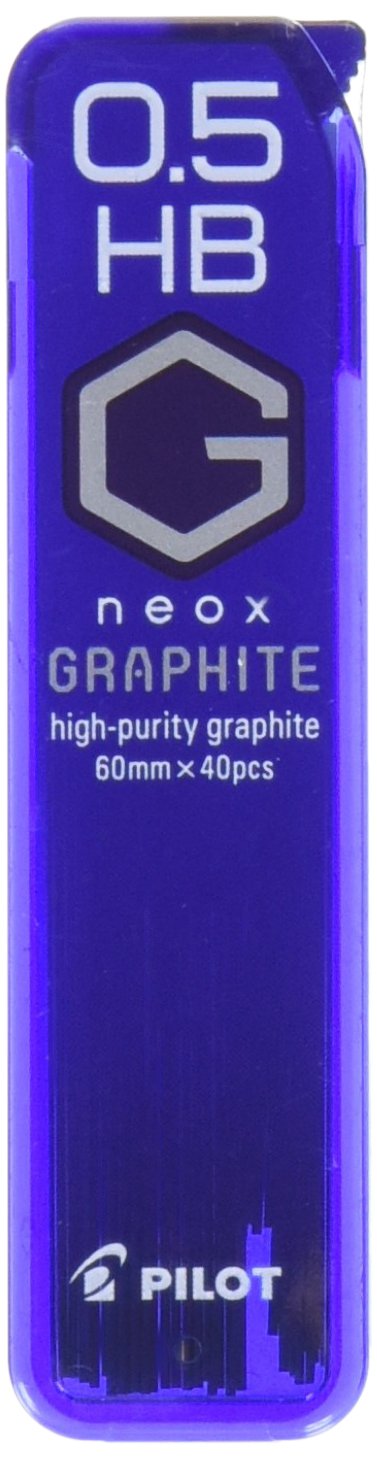 Pilot Neox Graphite HB Mechanical Pencil Lead 0.5mm 40 Pieces-Kiichin - The #1 Place for Japanese Goods in Your Hand!