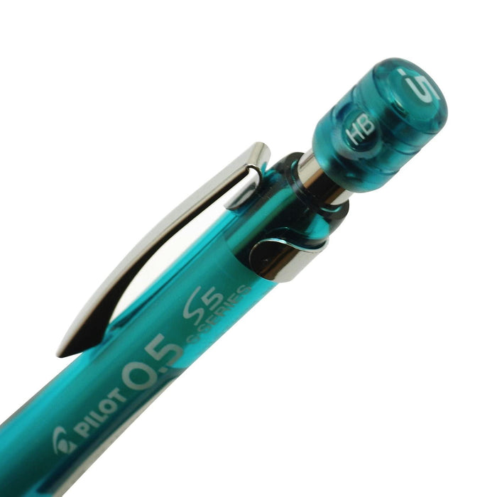 Pilot S5 Mechanical Pencil 0.5mm Transparent Red - High-Quality Writing Tool-Kiichin - The #1 Place for Japanese Goods in Your Hand!