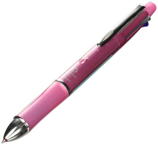 Pilot Dr. Grip 4+1 Multi-Function Pen - 0.7mm Acro Ink Ballpoint & 0.5mm Mechanical Pencil - Black - Shell Pink-Kiichin - The #1 Place for Japanese Goods in Your Hand!