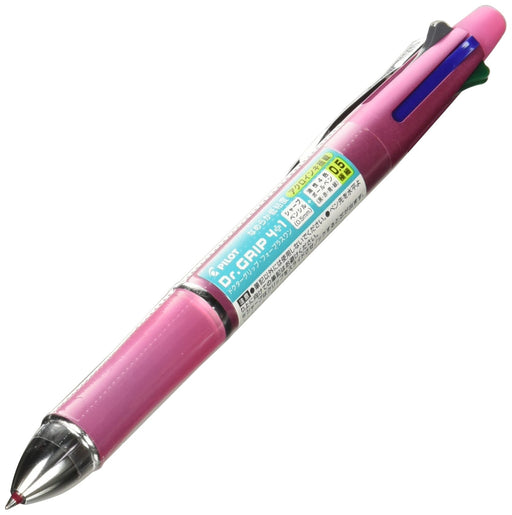 Pilot Dr. Grip 4+1 Multi-Function Pen - 0.7mm Acro Ink Ballpoint & 0.5mm Mechanical Pencil - Black - Shell Pink-Kiichin - The #1 Place for Japanese Goods in Your Hand!