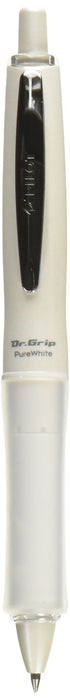 Pilot Dr.Grip Pure White Non-Color 0.7mm Oil-Based Ballpoint Pen-Kiichin - The #1 Place for Japanese Goods in Your Hand!