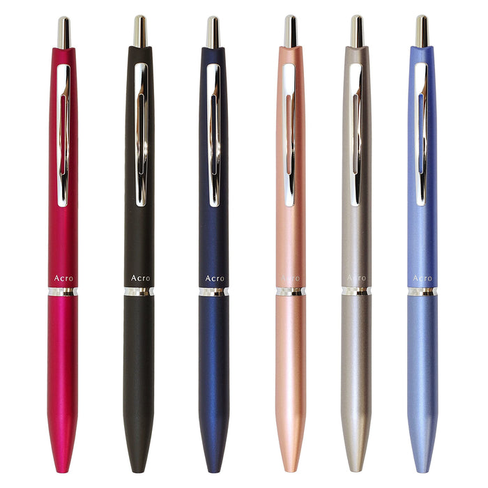 Pilot Acro 1000 Navy Oil-Based Ballpoint Pen 0.5mm 142.6x9.8mm Knock Type 17.1g-Kiichin - The #1 Place for Japanese Goods in Your Hand!