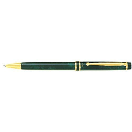 Pilot BG-500R-BG Glance 0.7mm Black-Green Oil-Based Ballpoint Pen-Kiichin - The #1 Place for Japanese Goods in Your Hand!