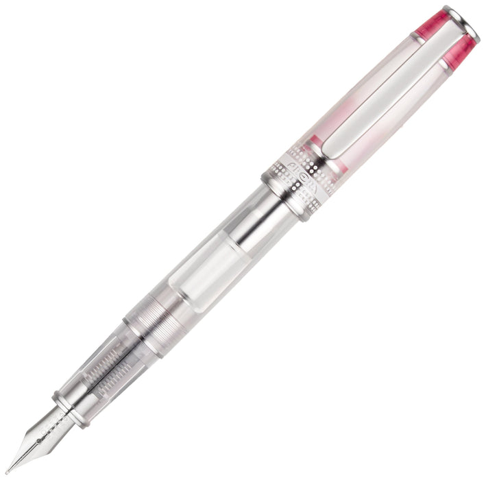 Pilot Prilla Iro-Ai Red Transparent Medium Point Fountain Pen Fprn-350R-Trm-Kiichin - The #1 Place for Japanese Goods in Your Hand!