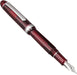 Platinum Pen #3776 Century Burgundy Fountain Pen with Extra Fine Font & Kanji Love Sticker-Kiichin - The #1 Place for Japanese Goods in Your Hand!
