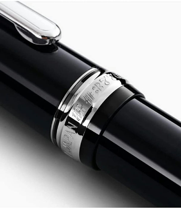 Platinum Pen 3776 Century Extra Fine Fountain Pen Rhodium Finish Laurel Green with Love Sticker-Kiichin - The #1 Place for Japanese Goods in Your Hand!