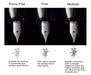 Platinum Curidas Retractable Extra Fine Fountain Pen Prism Crystal Kanji Love Sticker Included-Kiichin - The #1 Place for Japanese Goods in Your Hand!