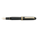 Platinum Fountain Pen #3776 Century Extra Fine Nib Black Body Size 139.5x15.4mm 20.5G-Kiichin - The #1 Place for Japanese Goods in Your Hand!