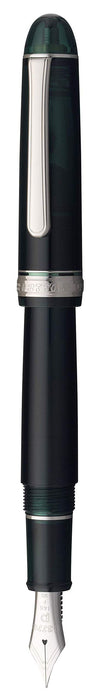 Platinum Fountain Pen - #3776 Century Medium Point Laurel Green Rhodium 20.5g - #41-3-Kiichin - The #1 Place for Japanese Goods in Your Hand!