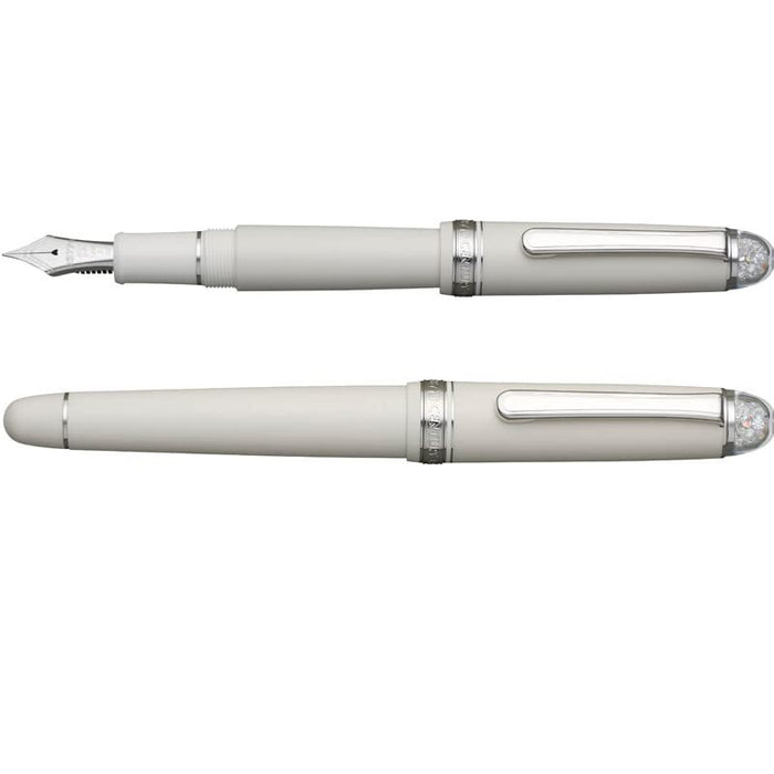 Platinum Brand #3776 Century Yvoire F Fountain Pen with Heart-Shaped Design-Kiichin - The #1 Place for Japanese Goods in Your Hand!