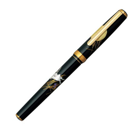 Platinum Fountain Pen Medium Point Bikou Modern Makie Moon and Rabbit Design-Kiichin - The #1 Place for Japanese Goods in Your Hand!