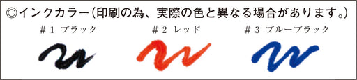 Platinum Fountain Pen with 60cc Red Ink Bottle - Model 1200#2-Kiichin - The #1 Place for Japanese Goods in Your Hand!