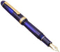 Platinum Century Chartres Blue Fountain Pen Medium Point PNB-13000#51-3-Kiichin - The #1 Place for Japanese Goods in Your Hand!