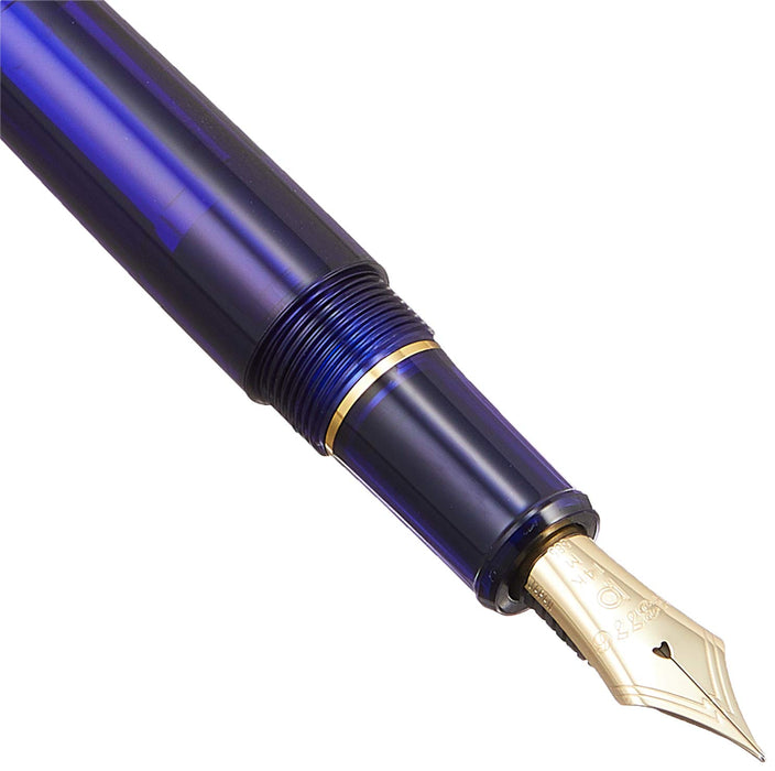 Platinum Century Chartres Blue Fountain Pen Medium Point PNB-13000#51-3-Kiichin - The #1 Place for Japanese Goods in Your Hand!
