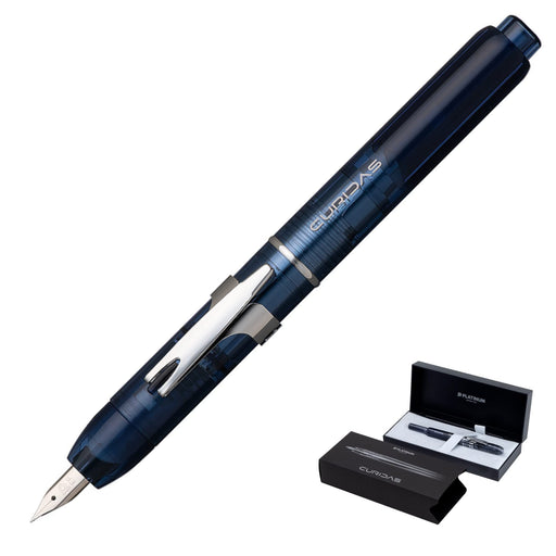 Platinum Brand Curidas Abyss Blue Extra Fine Fountain Pen PKN-7000#50-1-Kiichin - The #1 Place for Japanese Goods in Your Hand!