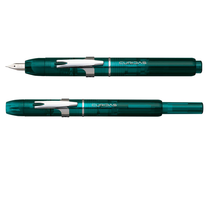 Platinum Fountain Pen Curidas Urban Green Extra Fine PKN-7000#43-1 Model-Kiichin - The #1 Place for Japanese Goods in Your Hand!
