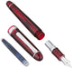 Platinum Fountain Pen 3776 Century Medium Point Rhodium Finish Burgundy PNB-18000CR Dual Use-Kiichin - The #1 Place for Japanese Goods in Your Hand!