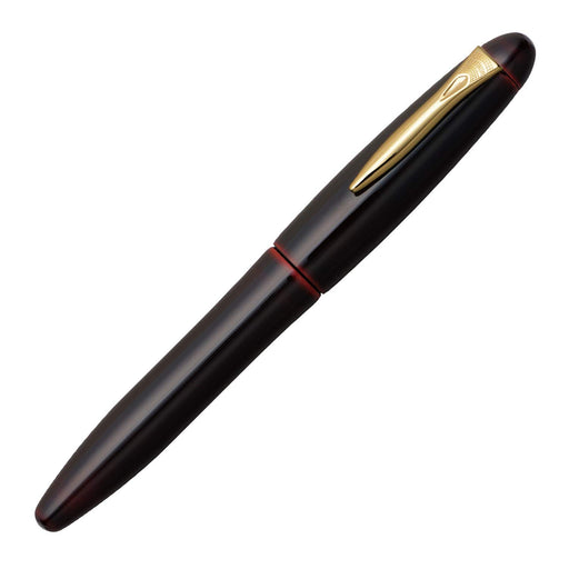 Platinum Izumo Tame-Nuri Red Fountain Pen Medium Point Dual-Use Piz-55000 Model-Kiichin - The #1 Place for Japanese Goods in Your Hand!